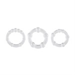 Набор из 3 эрекционных колец Erection Rings Set 516411 - фото 852457