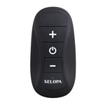 Черная анальная вибропробка с пультом ДУ Black Beauty - 11,3 см. 516415