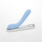 Голубой вибратор Iroha Mai Ruri - 17,4 см. 516552