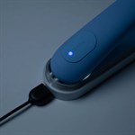 Голубой вибратор Iroha Mai Ruri - 17,4 см. 516552