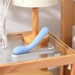 Голубой вибратор Iroha Mai Ruri - 17,4 см. 516552