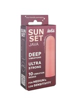 Нежно-розовая вибропуля Java - 7,8 см. 517208