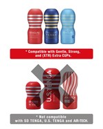 Набор Tenga Cup Vibrator 1st Set: вибратор Cup Vibrator, мастурбатор Original Vacuum Cup, мастурбатор Premium Original Vacuum Cup 517584