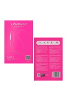 Розовое виброяйцо Lovense Lush 4 517630