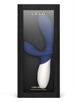 Синий вибромассажер простаты Lelo Loki Wave 2 - 19,6 см. 517714