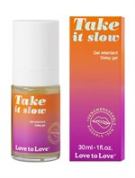Пролонгирующий гель для мужчин Take It Slow - 30 мл. 517767 - фото 848577