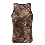 Стильная мужская майка с леопардовым принтом 518687