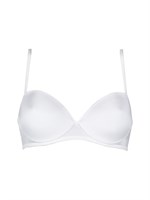 Бюстгальтер-балконет с формованной чашкой из микрофибры 518894