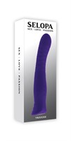 Фиолетовый вибростимулятор Trixxxie - 22,2 см. 519060