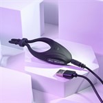 Черное эрекционное вибролассо Perfect Fit 519065