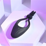 Черное эрекционное вибролассо Perfect Fit 519065