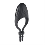 Черное эрекционное вибролассо Perfect Fit 519065 - фото 852500
