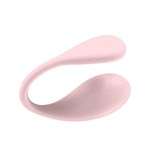 Розовое интерактивное виброяйцо Spot 519144