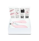 Розовое интерактивное виброяйцо Spot 519144