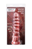 Силиконовый вибратор Monster Tops - 27 см. 519214