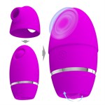 Лиловый стимулятор клитора 4-в-1 Shakira 519493