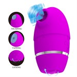 Лиловый стимулятор клитора 4-в-1 Shakira 519493