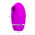 Лиловый стимулятор клитора 4-в-1 Shakira 519493