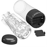 Прозрачный мастурбатор с вибрацией Tamara 519532