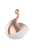 Белый вакуумный стимулятор клитора Liberty Swan 519550