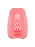 Розовый мастурбатор-яйцо Bisedze 519553