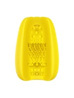 Желтый мастурбатор-яйцо Bisedze 519554