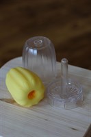 Желтый мастурбатор-яйцо Bisedze 519554