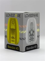 Белый мастурбатор-яйцо Bisedze 519555