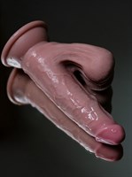 Телесный реалистичный фаллоимитатор Horney Prince - 18,5 см. 519557