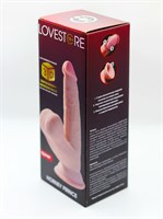 Телесный реалистичный фаллоимитатор Horney Prince - 18,5 см. 519557