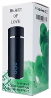 Мастурбатор-вагина с вибрацией Heart Of Love в колбе в форме сердца 519679