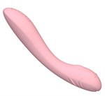 Розовый вибратор для точки G - 20,5 см. 519695