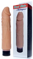 Телесный вибратор-реалистик Real Skin - 22 см. 519714