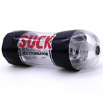 Прозрачный мастурбатор-вагина Suck 519735