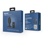 Черная анальная вибровтулка Nexus Tornado Medium с функцией вращения 519822