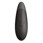 Черный бесконтактный клиторальный стимулятор Womanizer Enhance с вибрацией 519847