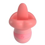 Розовый клиторальный стимулятор Kylee 519989