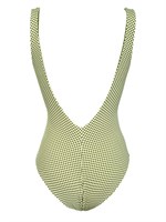 Совместный купальник в мелкую клетку 520799