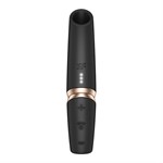 Черный вакуумный стимулятор Perfect Kiss 520871