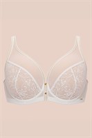 Белый бюстгальтер-бралетт Chiara Gold 521093