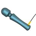 Зеленый wand-вибратор Romp Presto - 20 см. 521540