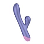 Сиреневый вибратор Romp Pulse с бесконтактной клиторальной стимуляцией - 22 см. 521541