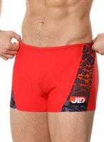 Мужские плавки-боксеры с оригинальной брендированной вставкой 522011