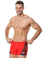 Мужские плавки-боксеры с оригинальной брендированной вставкой 522011