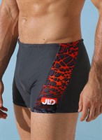 Мужские плавки-боксеры с оригинальной брендированной вставкой 522011