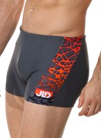 Мужские плавки-боксеры с оригинальной брендированной вставкой 522011