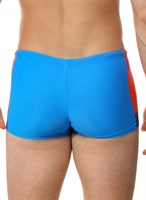 Мужские плавки-боксеры с контрастной брендированной вставкой 522019