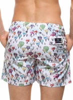 Мужские пляжные шорты с принтом в виде воздушных шаров 522032