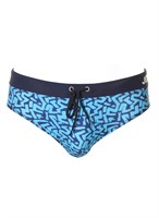 Мужские пляжные плавки с принтом 522083