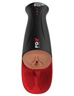 Мастурбатор-вагина в колбе с вибрацией Fuck-O-Matic Pro XL 522150 - фото 854051